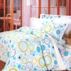 Blancho Bedding - [Baby Blue] 100% Cotton 4PC Duvet Cover Set (King Size)(Comforter not included)
