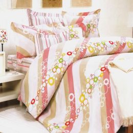 Blancho Bedding - [Pink Princess] 100% Cotton 3PC Duvet Cover Set (Twin Size)(Comforter not included)