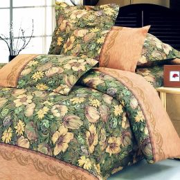 Blancho Bedding - [Garden Serenade] 100% Cotton 5PC Comforter Set (Queen Size)