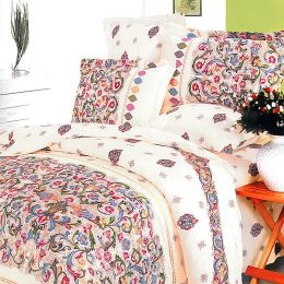 Blancho Bedding - [Solace] 100% Cotton 4PC Comforter Set (Twin Size)