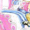 Blancho Bedding - [Romantic Story] 100% Cotton 4PC Comforter Set (Twin Size)