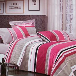 Blancho Bedding - [First Love] 100% Cotton 4PC Comforter Cover/Duvet Cover Combo (Full Size)