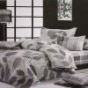 Blancho Bedding - [Elm Leaf] 100% Cotton 4PC Comforter Cover/Duvet Cover Combo (Queen Size)