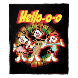 Animaniacs, Hellooo Aggretsuko Comics Silk Touch Throw Blanket, 50" x 60"