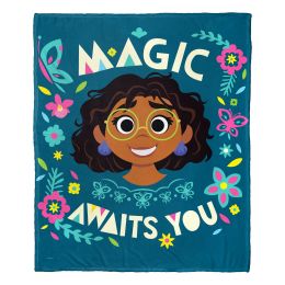 Disney's Encanto, Mirabel Aggretsuko Comics Silk Touch Throw Blanket, 50" x 60"