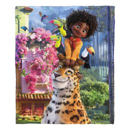 Disney's Encanto, Jungle Meetup Aggretsuko Comics Silk Touch Throw Blanket, 50" x 60"