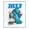 Monsters Inc. Poster Aggretsuko Comics Silk Touch Throw Blanket, 50" x 60"