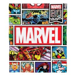 Marvel Comics History Aggretsuko Comics Silk Touch Throw Blanket, 50" x 60"