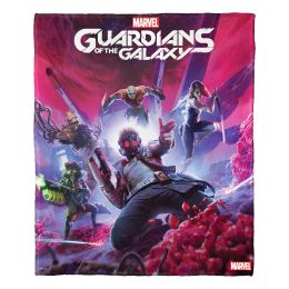 Guardians of the Galaxy, Guardian Gamers Aggretsuko Comics Silk Touch Throw Blanket, 50" x 60"