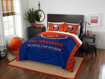 Islanders OFFICIAL "Draft" Full/Queen Comforter & Sham Set