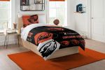Oregon State OFFICIAL Collegiate "Hexagon" Twin Comforter & Sham Set