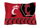 Cincinnati OFFICIAL Collegiate "Hexagon" Full/Queen Comforter & Shams Set