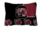 South Carolina OFFICIAL Collegiate "Hexagon" Full/Queen Comforter & Shams Set