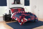 Mississippi OFFICIAL Collegiate "Hexagon" Full/Queen Comforter & Shams Set
