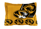 Missouri OFFICIAL Collegiate "Hexagon" Full/Queen Comforter & Shams Set