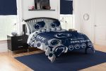 Penn State OFFICIAL Collegiate "Hexagon" Full/Queen Comforter & Shams Set