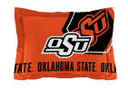 Oklahoma State OFFICIAL Collegiate "Hexagon" Full/Queen Comforter & Shams Set