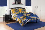 Pittsburgh OFFICIAL Collegiate "Hexagon" Full/Queen Comforter & Shams Set