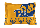 Pittsburgh OFFICIAL Collegiate "Hexagon" Full/Queen Comforter & Shams Set