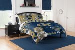 Georgia Tech OFFICIAL Collegiate "Hexagon" Full/Queen Comforter & Shams Set