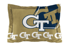 Georgia Tech OFFICIAL Collegiate "Hexagon" Full/Queen Comforter & Shams Set