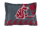 Washington State OFFICIAL Collegiate "Hexagon" Full/Queen Comforter & Shams Set