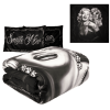 Comforter Set Queen - Smile Now - QUEEN BED 86"x 86" with 2 Pillow Shams