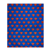 Comforter Set Twin - Superman Shield - TWIN BED 86"x 68" Reversible Comforter with 1 Pillow Sham