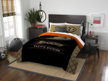 Ducks OFFICIAL "Draft" Full/Queen Comforter & Sham Set