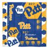 Pittsburgh OFFICIAL Collegiate "Hexagon" Full/Queen Comforter & Shams Set