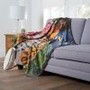Disney's Encanto, Jungle Meetup Aggretsuko Comics Silk Touch Throw Blanket, 50" x 60"