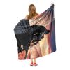 Batman, Knight Watch Aggretsuko Comics Silk Touch Throw Blanket, 50" x 60"