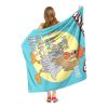 Animaniacs, Chicken Boo Aggretsuko Comics Silk Touch Throw Blanket, 50" x 60"