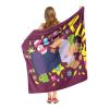 Disney's Encanto, Luisa Aggretsuko Comics Silk Touch Throw Blanket, 50" x 60"
