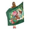 Bambi 80th Celebration, Bambi Bouquet Aggretsuko Comics Silk Touch Throw Blanket, 50" x 60"
