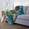 Disney's Encanto, Group Chat Aggretsuko Comics Silk Touch Throw Blanket, 50" x 60"