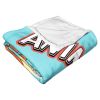 Animaniacs, Chicken Boo Aggretsuko Comics Silk Touch Throw Blanket, 50" x 60"