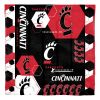 Cincinnati OFFICIAL Collegiate "Hexagon" Full/Queen Comforter & Shams Set