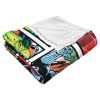 Marvel Comics History Aggretsuko Comics Silk Touch Throw Blanket, 50" x 60"
