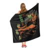 Disney Villains, Be Scared Aggretsuko Comics Silk Touch Throw Blanket, 50" x 60"
