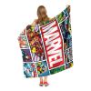 Marvel Comics History Aggretsuko Comics Silk Touch Throw Blanket, 50" x 60"