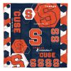 Syracuse OFFICIAL Collegiate "Hexagon" Full/Queen Comforter & Shams Set