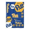 Pittsburgh OFFICIAL Collegiate "Hexagon" Twin Comforter & Sham Set