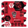NC State OFFICIAL Collegiate "Hexagon" Full/Queen Comforter & Shams Set