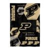 Purdue OFFICIAL Collegiate "Hexagon" Twin Comforter & Sham Set
