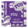 TCU OFFICIAL Collegiate "Hexagon" Full/Queen Comforter & Shams Set