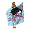 Adventure Time, Tasty Tunes Aggretsuko Comics Silk Touch Throw Blanket, 50" x 60"