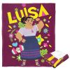 Disney's Encanto, Luisa Aggretsuko Comics Silk Touch Throw Blanket, 50" x 60"