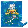 Animaniacs, Pinky and the Brain Aggretsuko Comics Silk Touch Throw Blanket, 50" x 60"