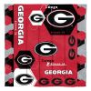 Gerogia OFFICIAL Collegiate "Hexagon" Full/Queen Comforter & Shams Set